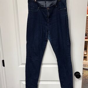 CAbi Dark Blue curvy Skinny Jeans